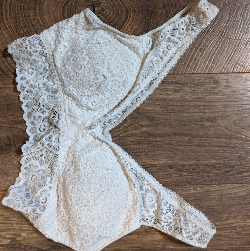 White Lace Bralette